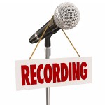 \"Recording